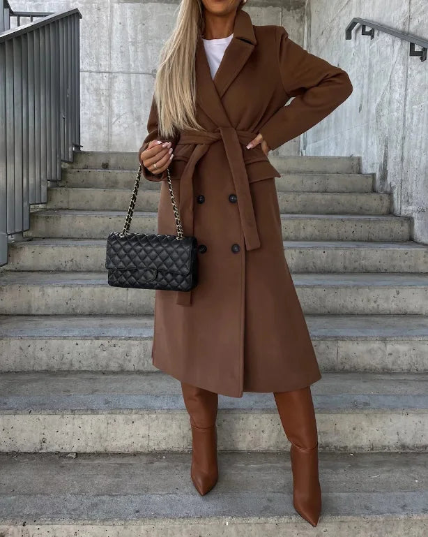 Alessia | Women’s Tailored Double-Breasted Winter Coat
