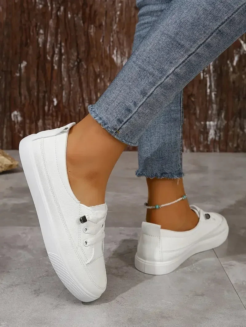 Adalyn | Women’s Lace-Up Flat Sneakers