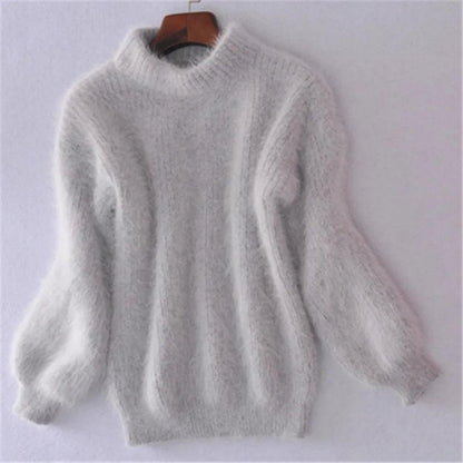 Aurora | Women’s Vintage-Inspired Angora Pullover