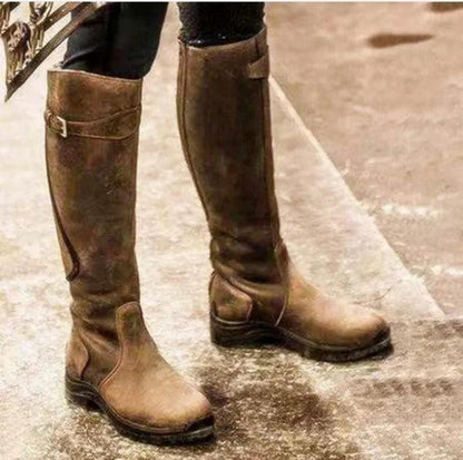 Riviera | Women’s Waterproof Leather Riding Boots