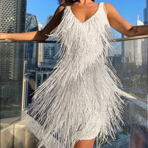Marquise | Women’s Fringe Mini Dress