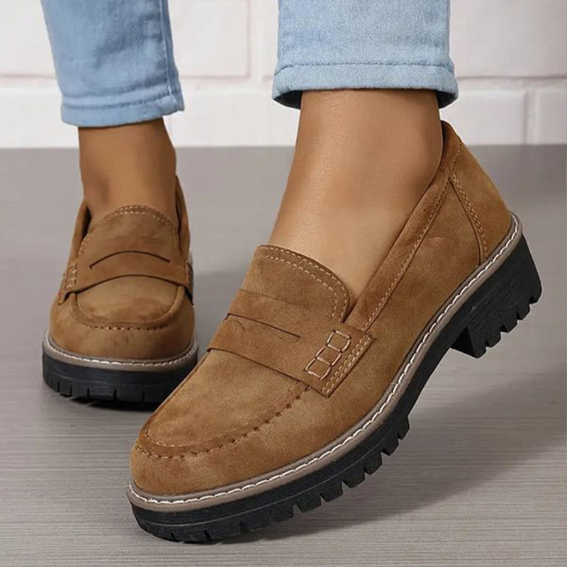 Nicole | Women’s Platform Penny Loafers